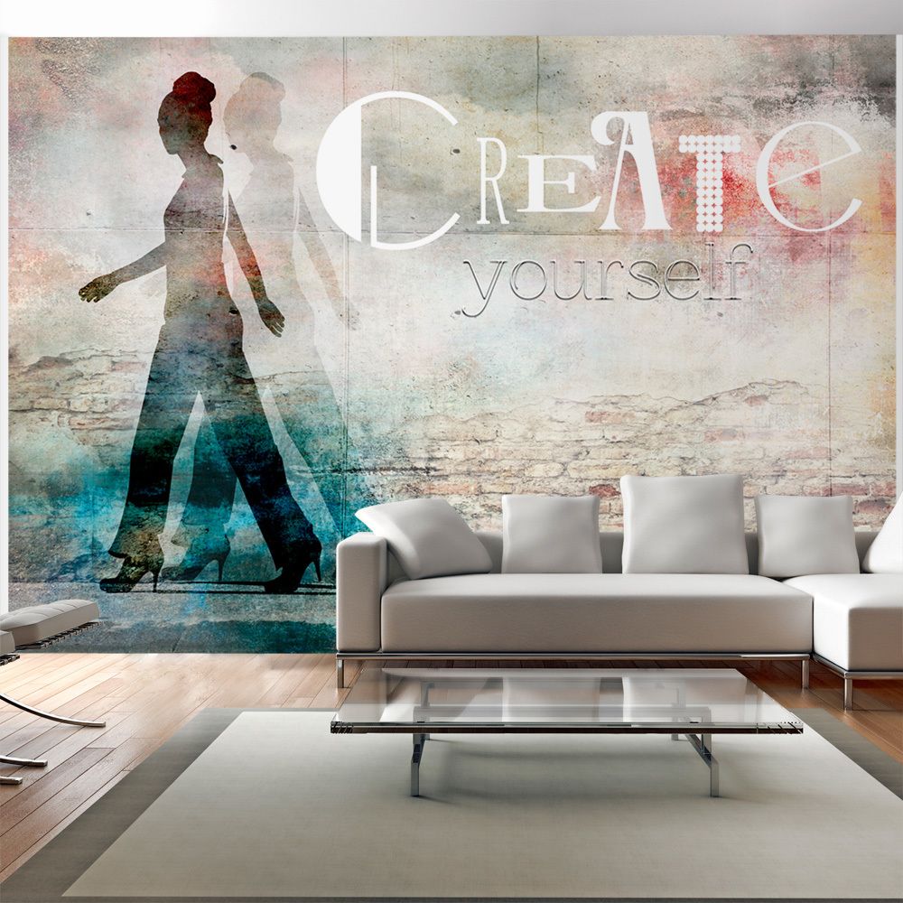 Bimago - Papier peint - Create yourself - Décoration, image, art | Personnes | - Papier peint