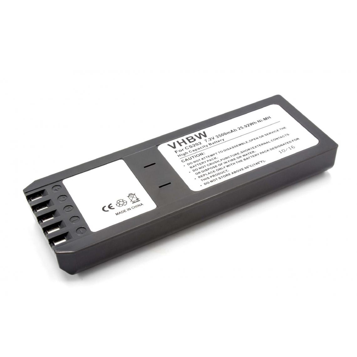 Vhbw - vhbw Batterie compatible avec Fluke Impulse 6000D, Impulse 7000DP outil de mesure (3500mAh, 7,2V, NiMH) - Piles rechargeables