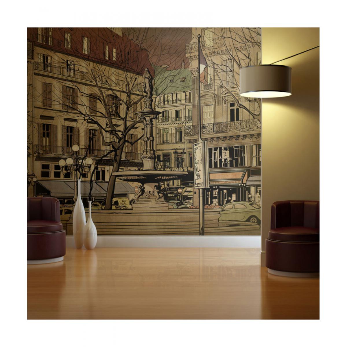 Artgeist - Papier peint - Parisian fountain 450x270 - Papier peint