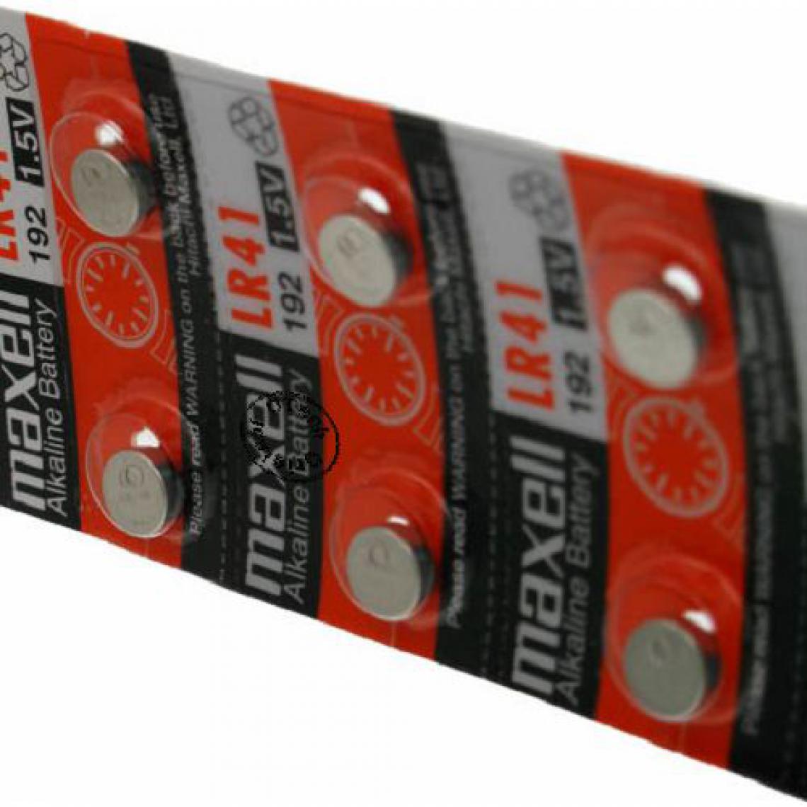 Otech - Pack de 10 piles maxell pour MAXELL LR192 - Piles rechargeables