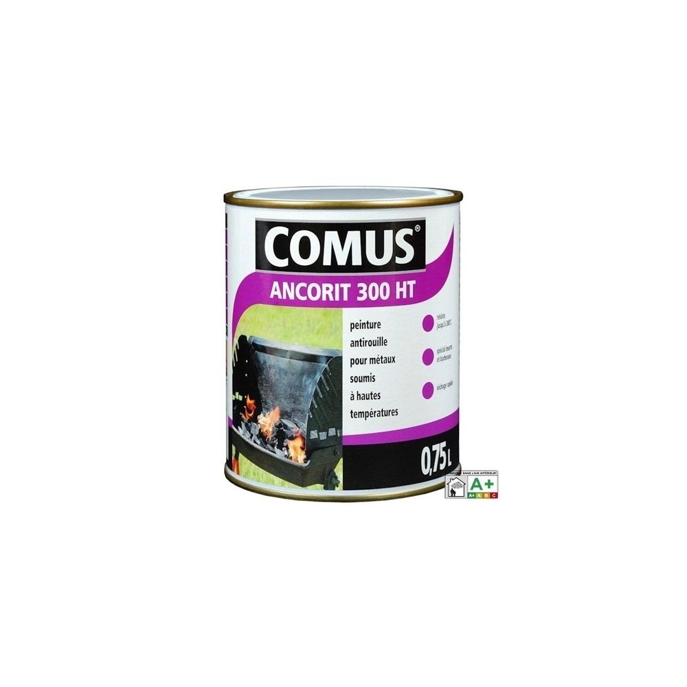 Comus - Peinture antirouille Haute Température ANCORIT 300 HT - COMUS 12880 - Peinture extérieure