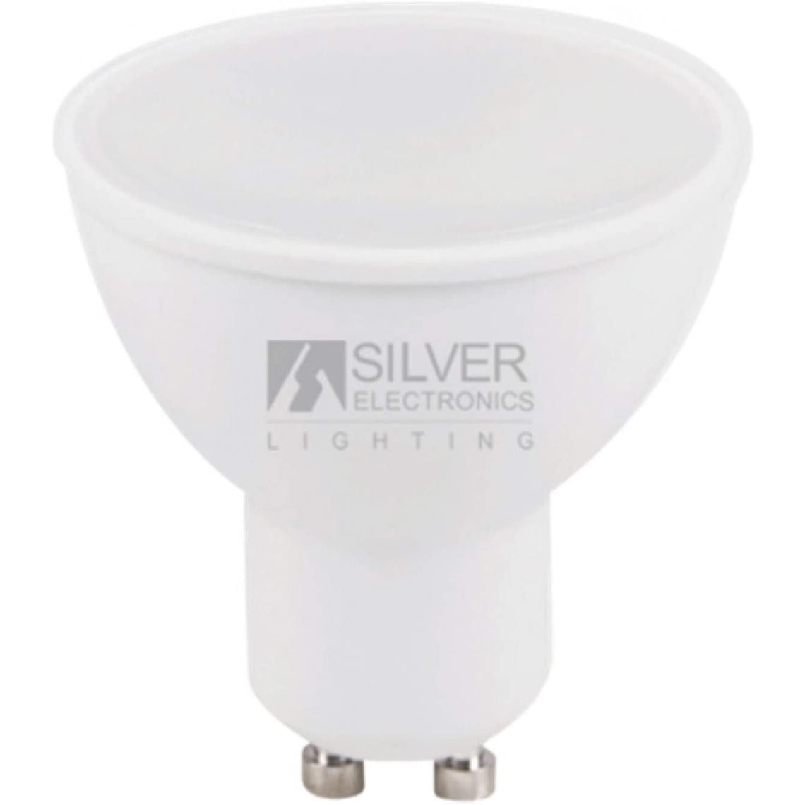 Inconnu - Ampoule LED Dichroïque Silver Electronics ECO GU10 7W 3000K (Lumière chaude) - Ampoules LED