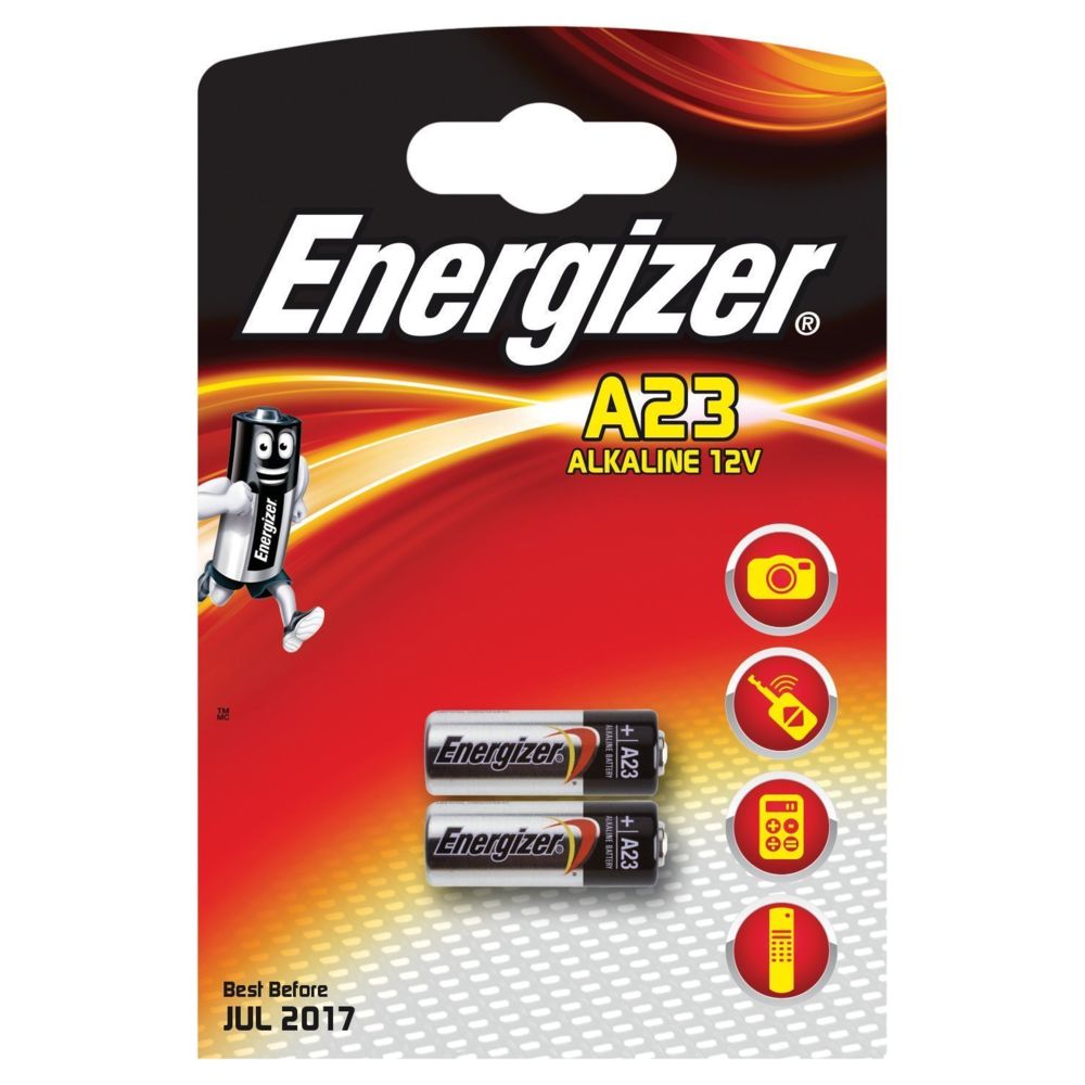 Camelion - 2 x Energizer A23 23A Batterie Pile alcaline 12 V, Energizer - Piles spécifiques