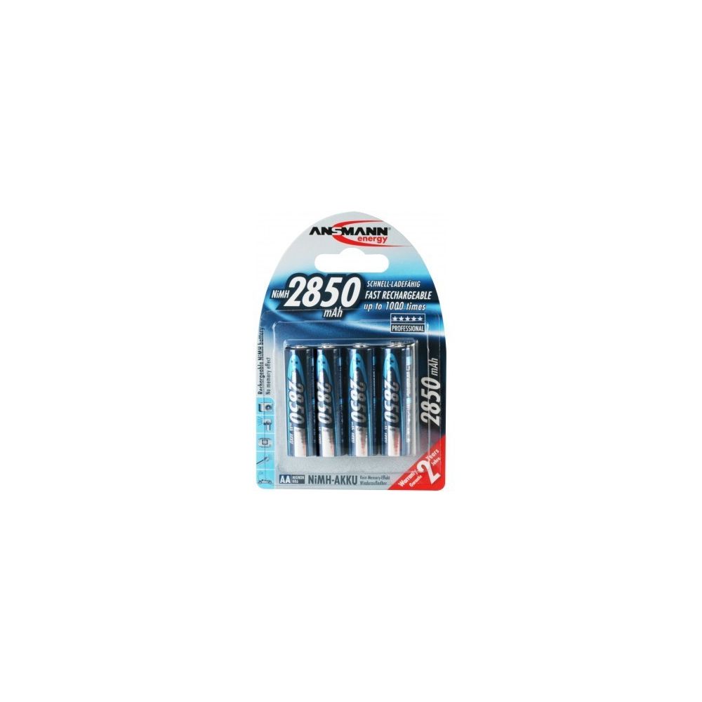 Ansmann - Ansmann batteries 5035092 HR6 / aa blister de 4 - Piles standard