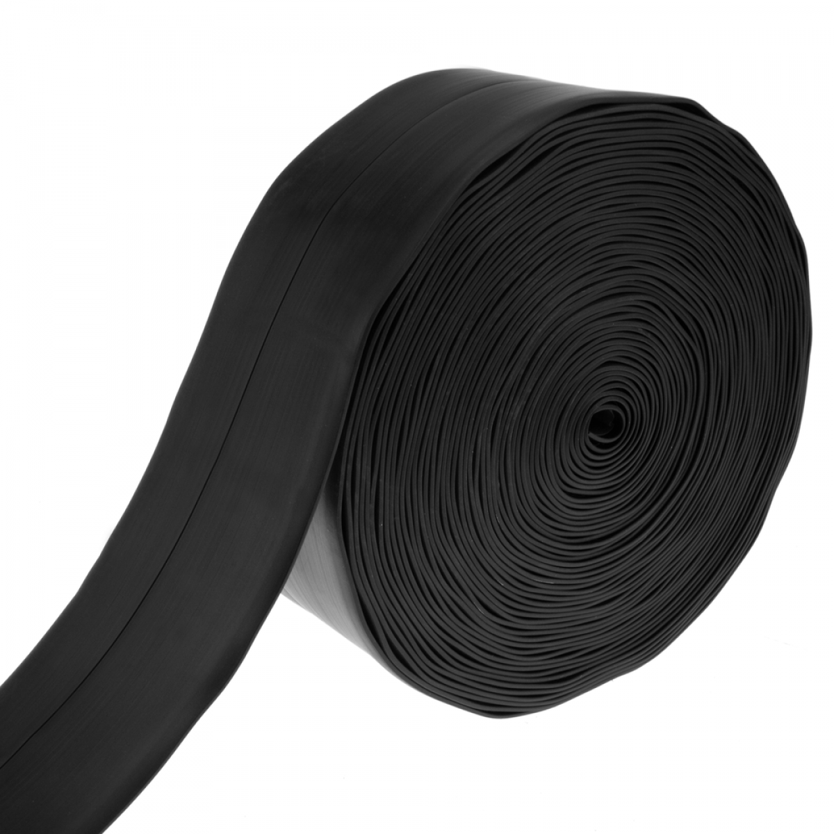 Primematik - Plinthe flexible autocollante 19 x 19 mm. Longueur 15 m noir - Plinthe carrelage