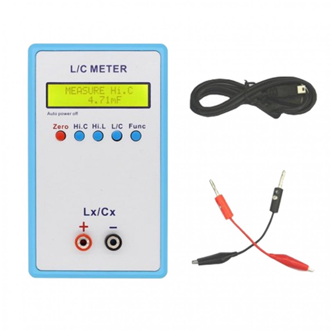 marque generique - LC-200A Mètre LCD Capacitance Inductance Testeur de Résistance de Mesure Mètre Autodécharge avec Écran Mesurage - Appareils de mesure