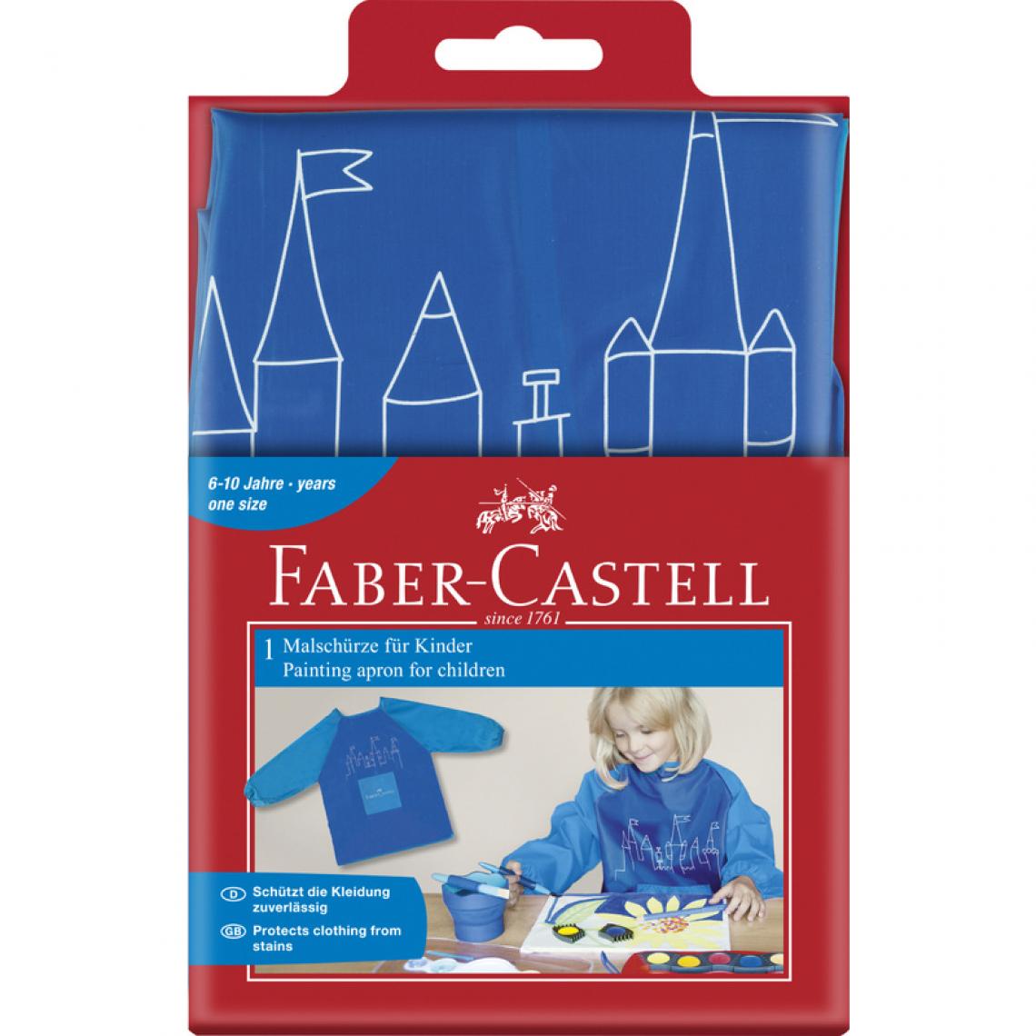 Faber-Castell - FABER-CASTELL Tablier de peinture, bleu () - Peinture à l'huile