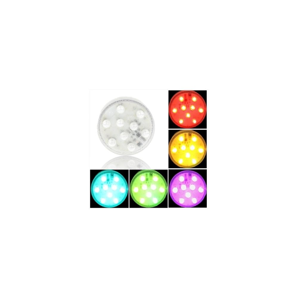 Wewoo - Ampoule blanc 9 LED multi couleur avec télécommande - Ampoules LED