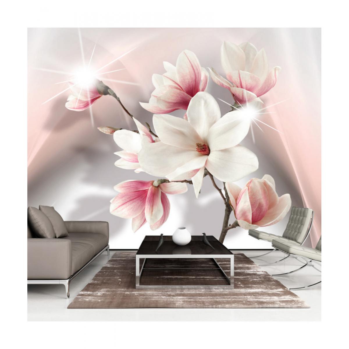 Artgeist - Papier peint XXL - White Magnolias II 500x280 - Papier peint