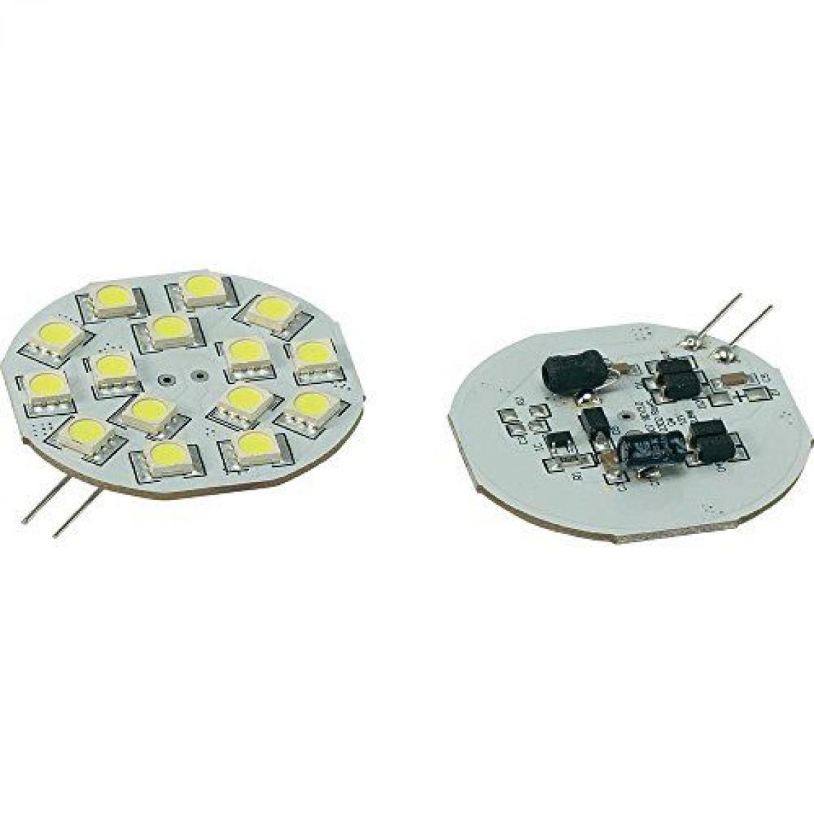 Inconnu - Ampoule LED unicolore G4 Renkforce 792409 à broches 2.8 W = 15 W blanc froid (Ø x L) 44.3 mm x 54.3 mm EEC: n/a 1 pc(s) - Ampoules LED