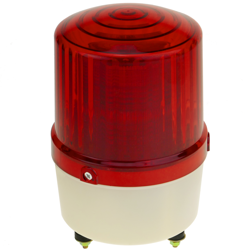 Bematik - Lampe de Signal LED rouge 115 mm. Gyrophare avec effet de rotation - Interrupteurs et prises étanches