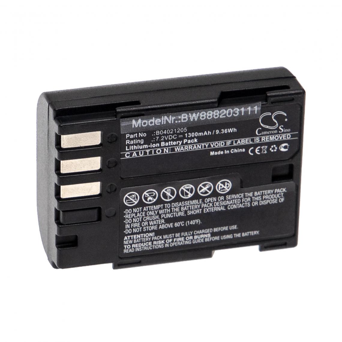 Vhbw - vhbw Batterie remplacement pour Siemens B04021205 pour appareil médical (1300mAh, 7,2V, Li-ion) - Piles spécifiques