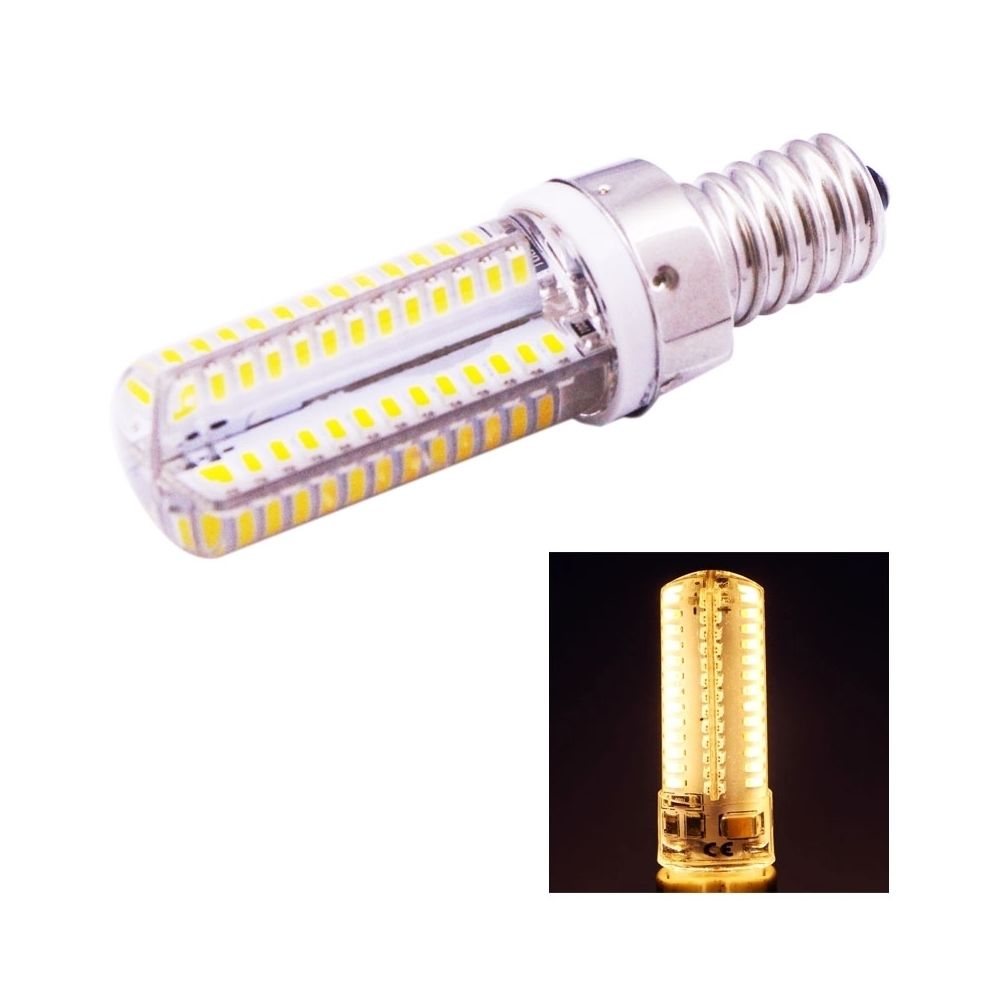 Wewoo - Ampoule E14 4W lumière blanche chaude 240-260LM 104 LED SMD 3014 de maïs, AC 220V - Ampoules LED