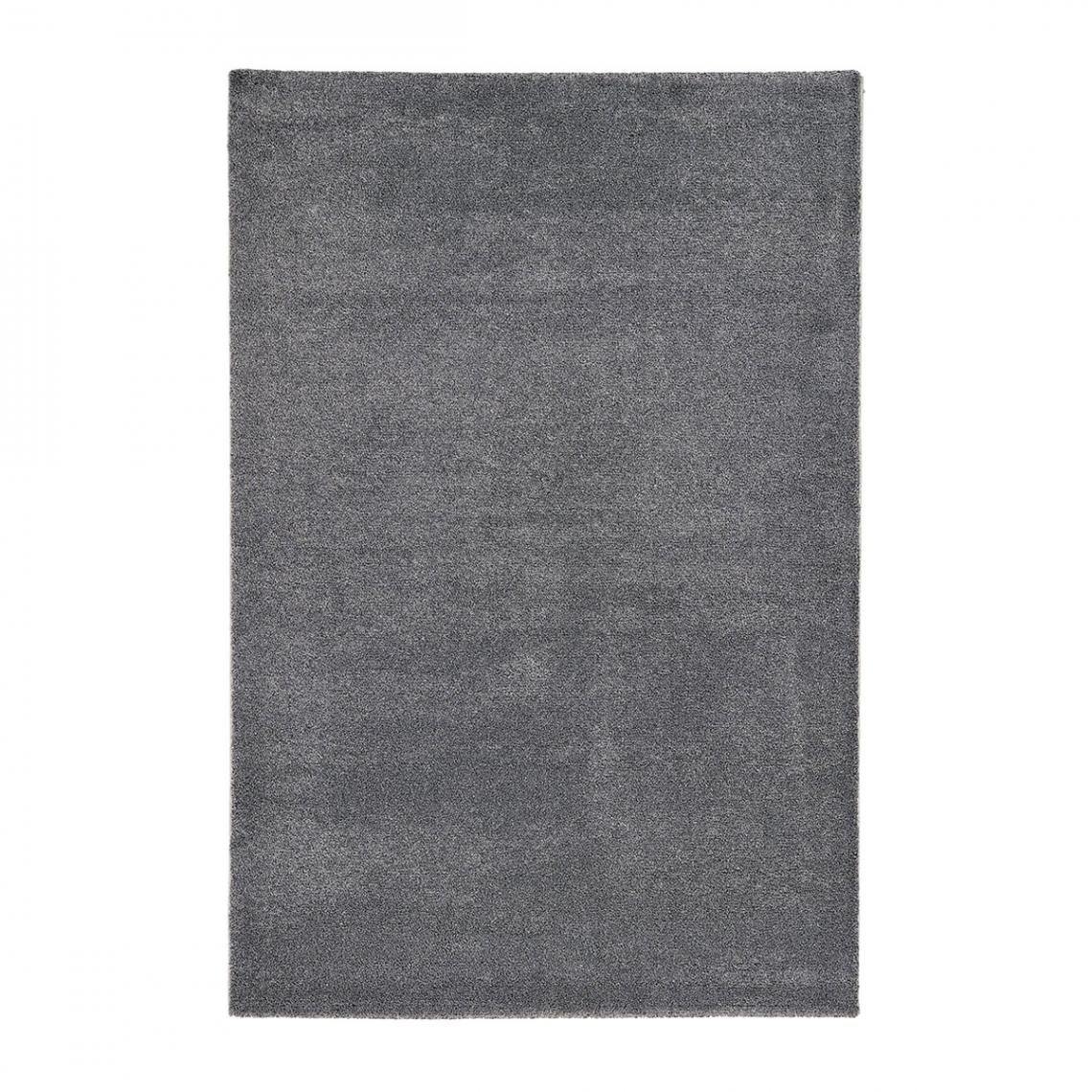 Rendez Vous Deco - Tapis gris foncé Craie 120x170 cm - Tapis