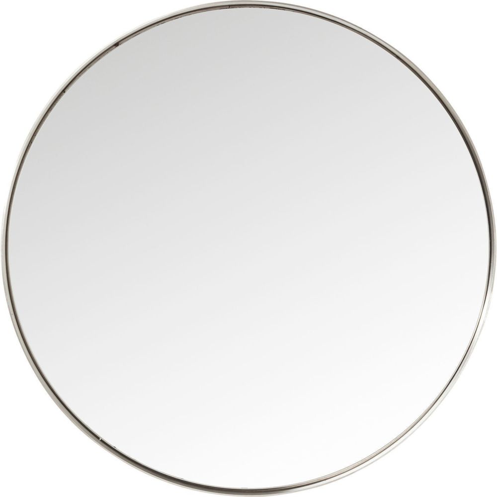 Karedesign - Miroir Curve rond inox 100cm Kare Design - Miroirs