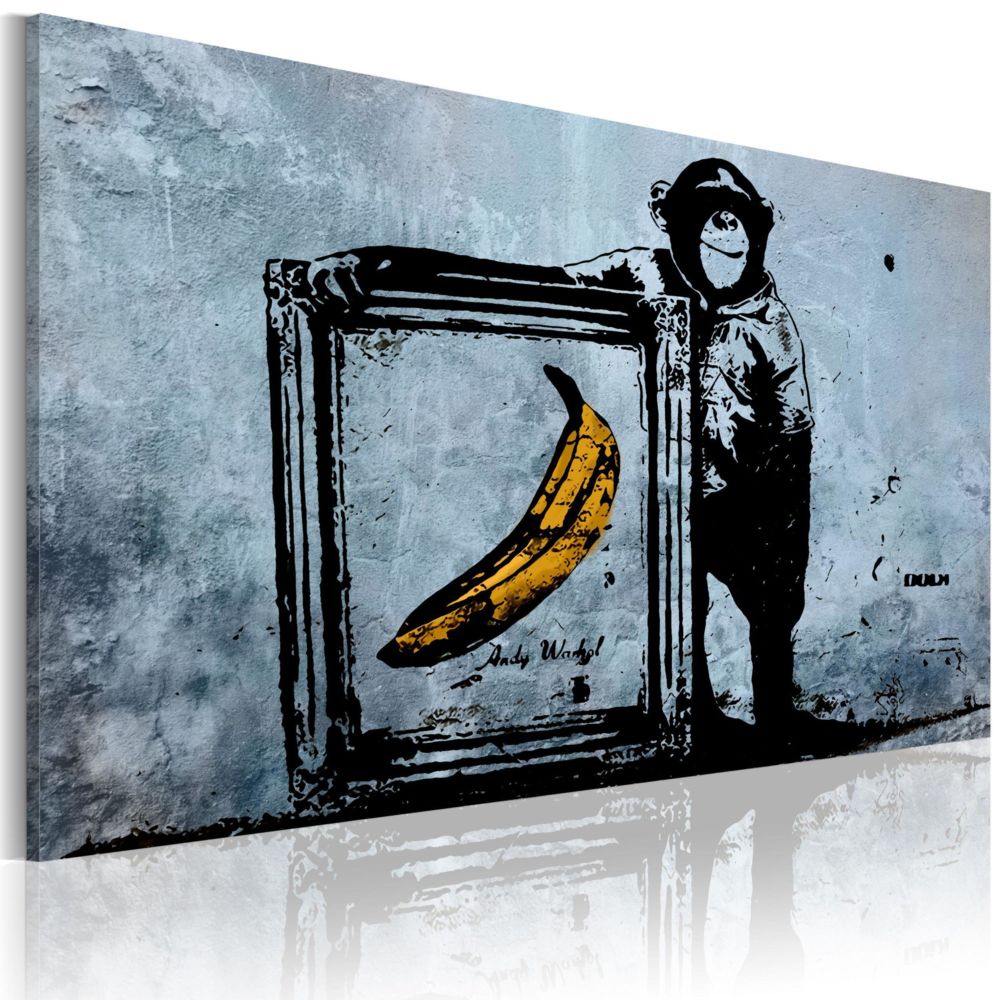 Artgeist - Tableau - Inspired by Banksy 60x40 - Tableaux, peintures