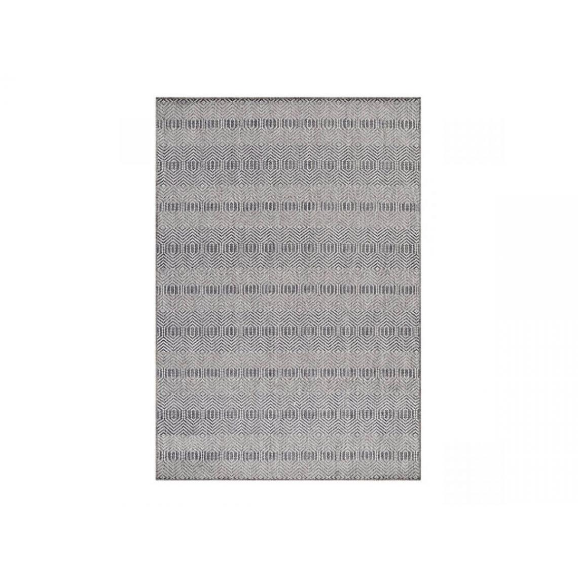 Bobochic - BOBOCHIC Tapis d'exterieur GRETA Gris 80x150 - Tapis