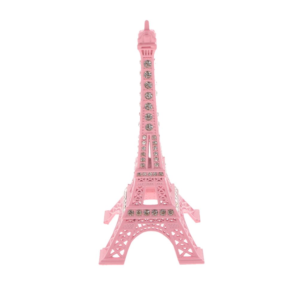 marque generique - Alliage rétro multi couleur paris tour eiffel figurine statue modèle s_pink - Statues