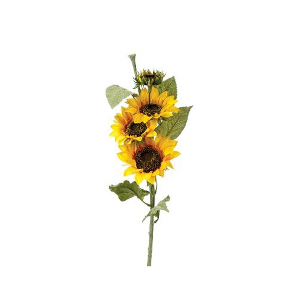 marque generique - Fleur Artificielle ""Tournesol"" 80cm Jaune - Plantes et fleurs artificielles