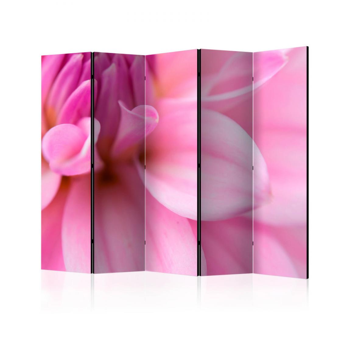 Artgeist - Paravent 5 volets - Flower petals - dahlia II [Room Dividers] 225x172 - Paravents