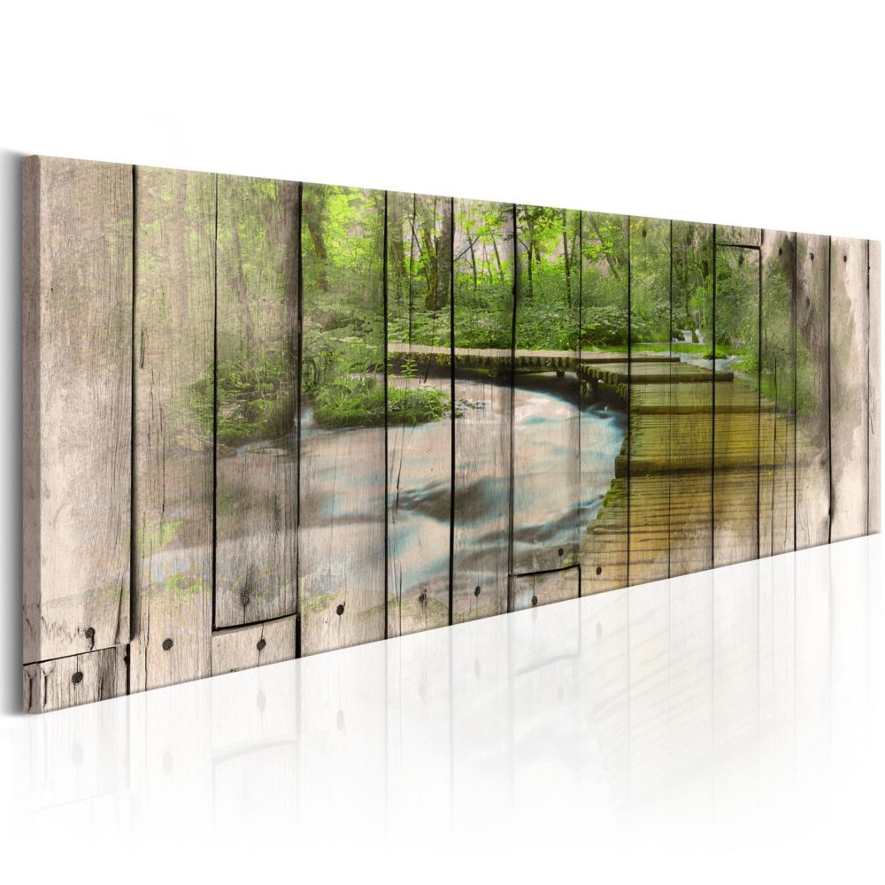 Artgeist - Tableau - The River of Memories 120x40 - Tableaux, peintures