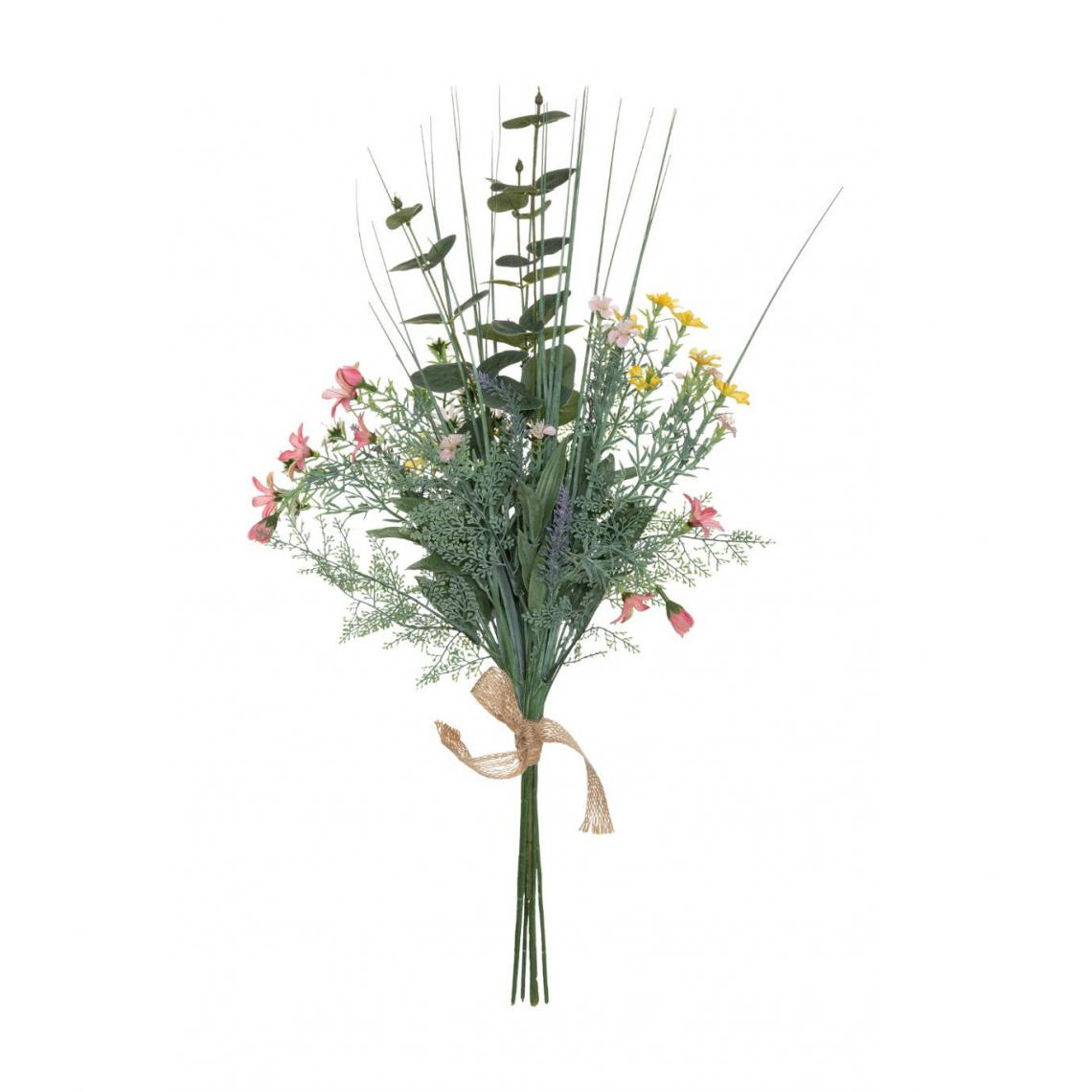 Atmosphera, Createur D'Interieur - Atmosphera - Bouquet artificiel Bucolique d'Eucalyptus H 66 cm - Plantes et fleurs artificielles