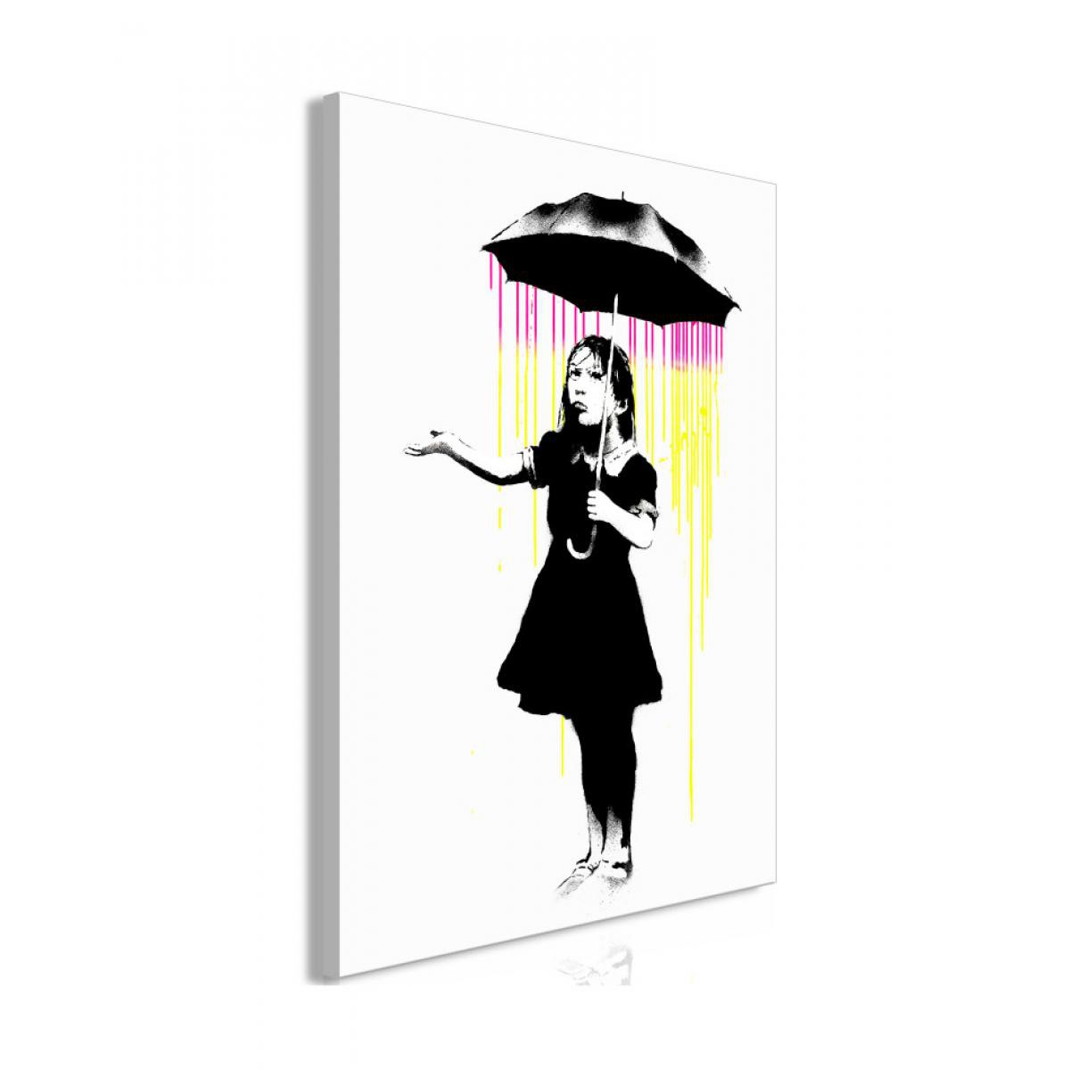 Artgeist - Tableau - Girl with Umbrella (1 Part) Vertical 60x90 - Tableaux, peintures