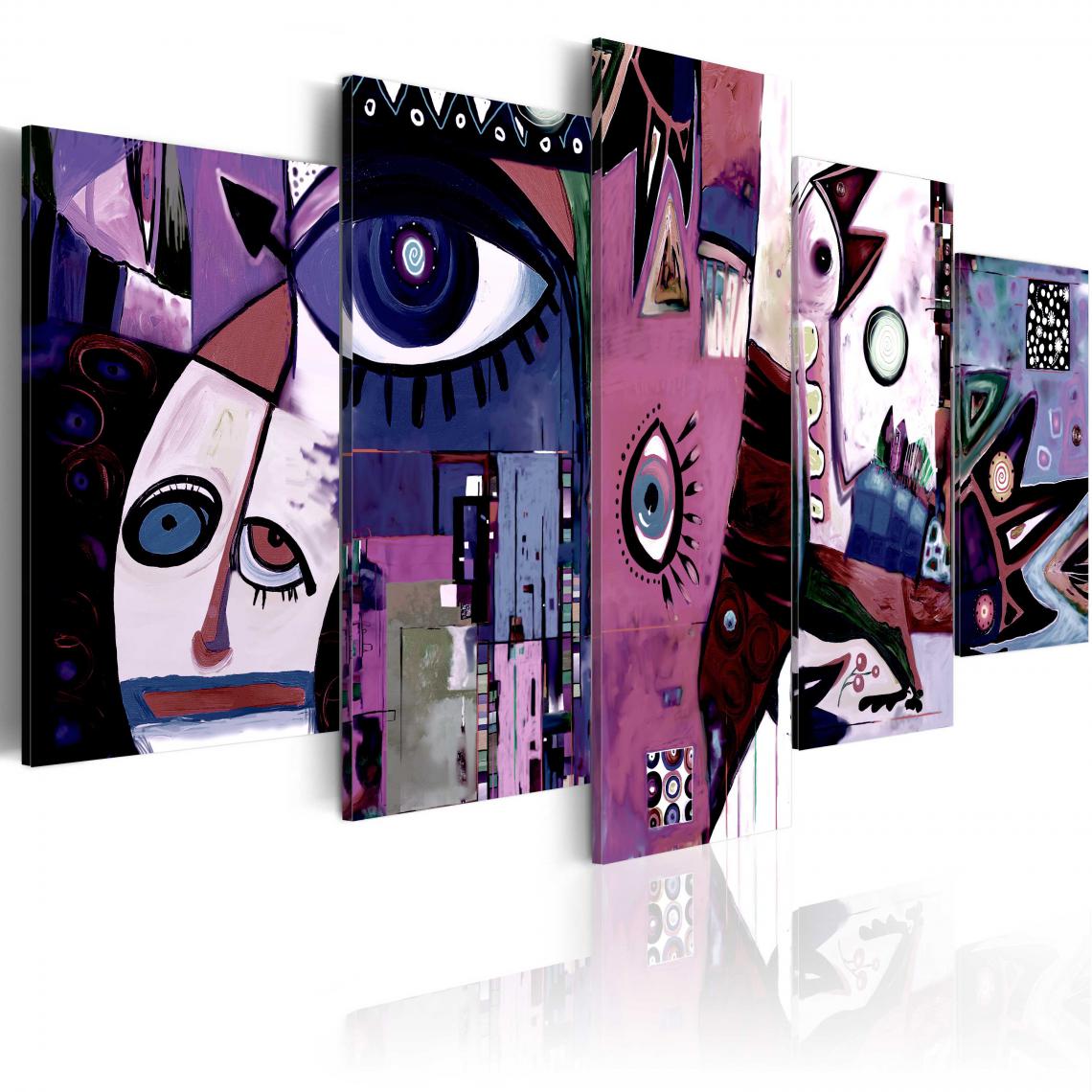 Decoshop26 - Tableau toile de décoration motif Cirque Skyward 200x100cm DEC110173/2 - Tableaux, peintures
