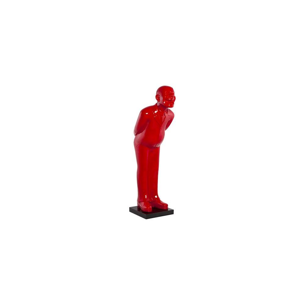Kokoon Design - Figurine rouge en poly Vendredi - Statues
