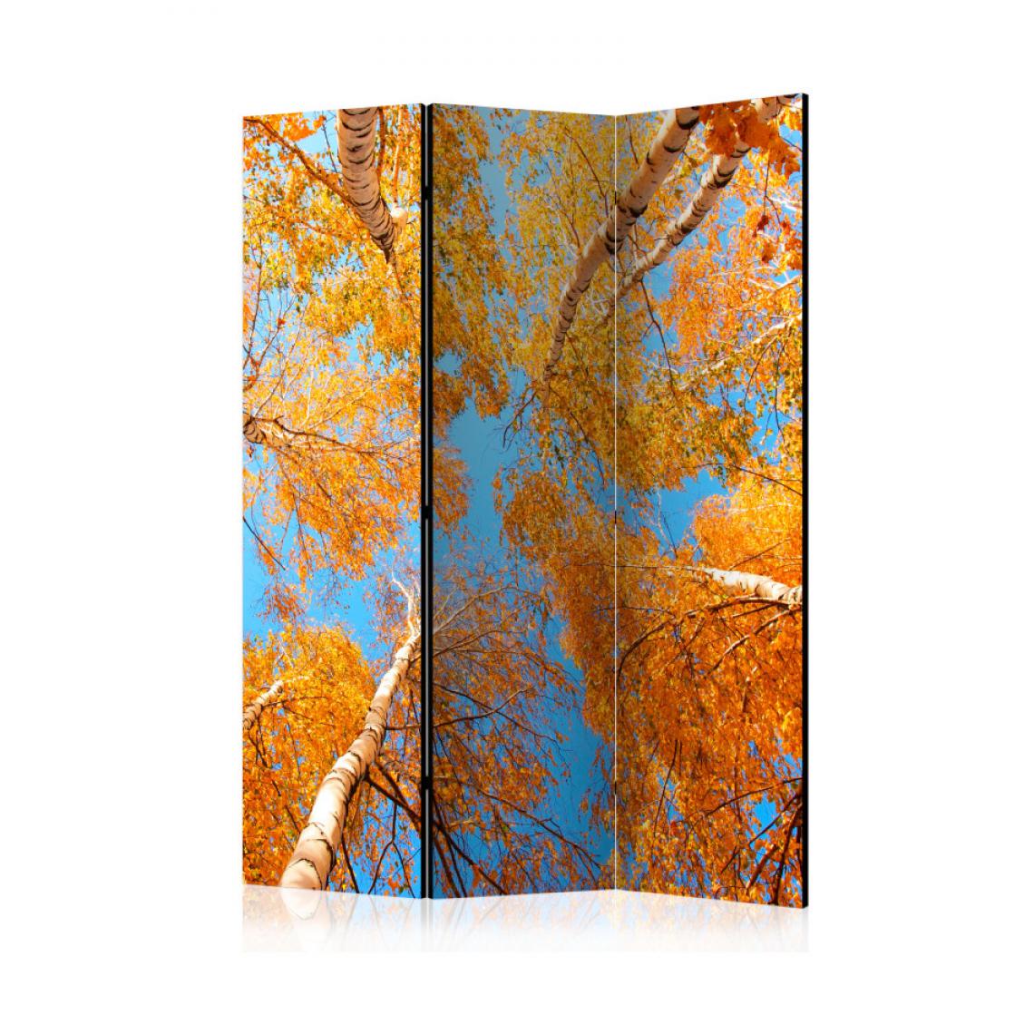 Artgeist - Paravent 3 volets - Autumnal treetops [Room Dividers] 135x172 - Paravents