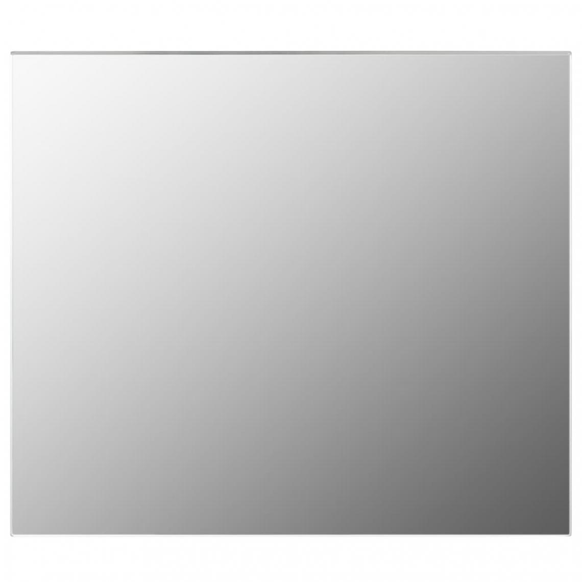 Decoshop26 - Miroir sans cadre 70x50 cm Verre DEC022785 - Miroirs