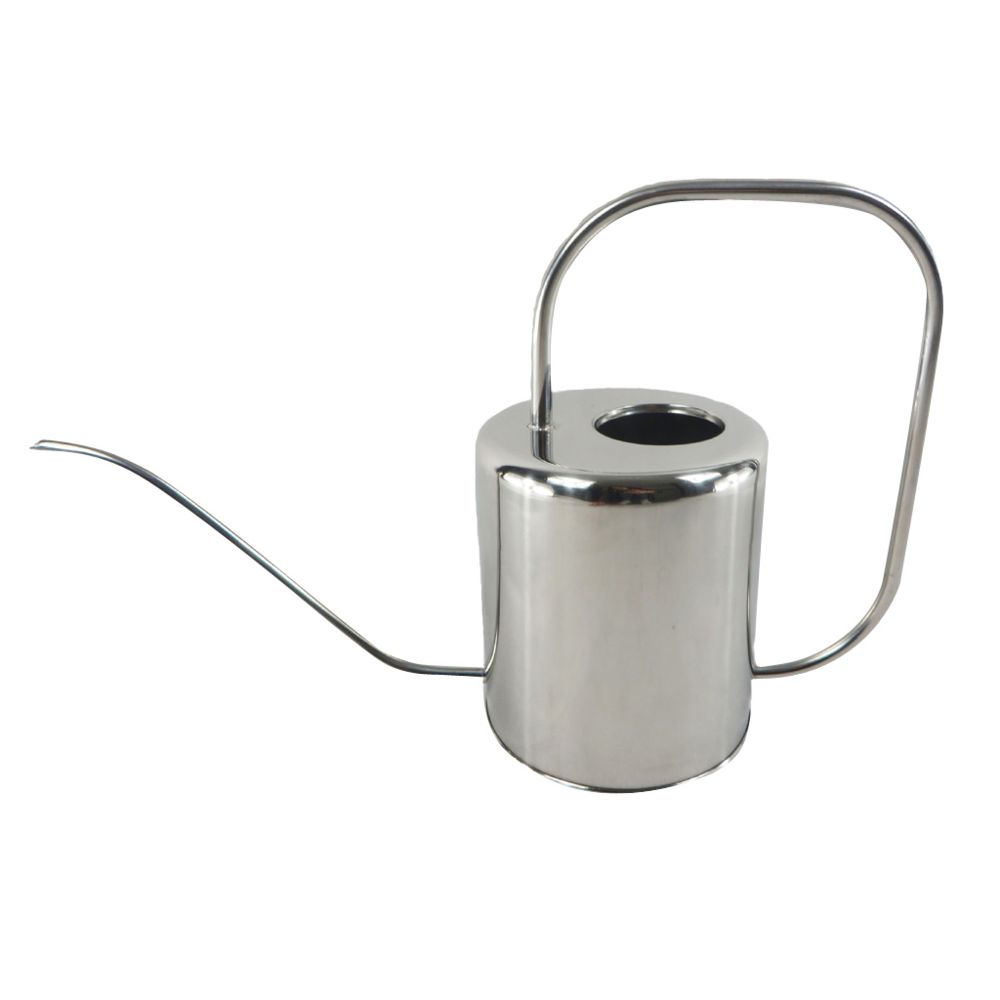 marque generique - Pot de fleur en acier inoxydable de style pastoral Mini Bonsai Arrosoir Pot 1.5L - Pots, cache-pots