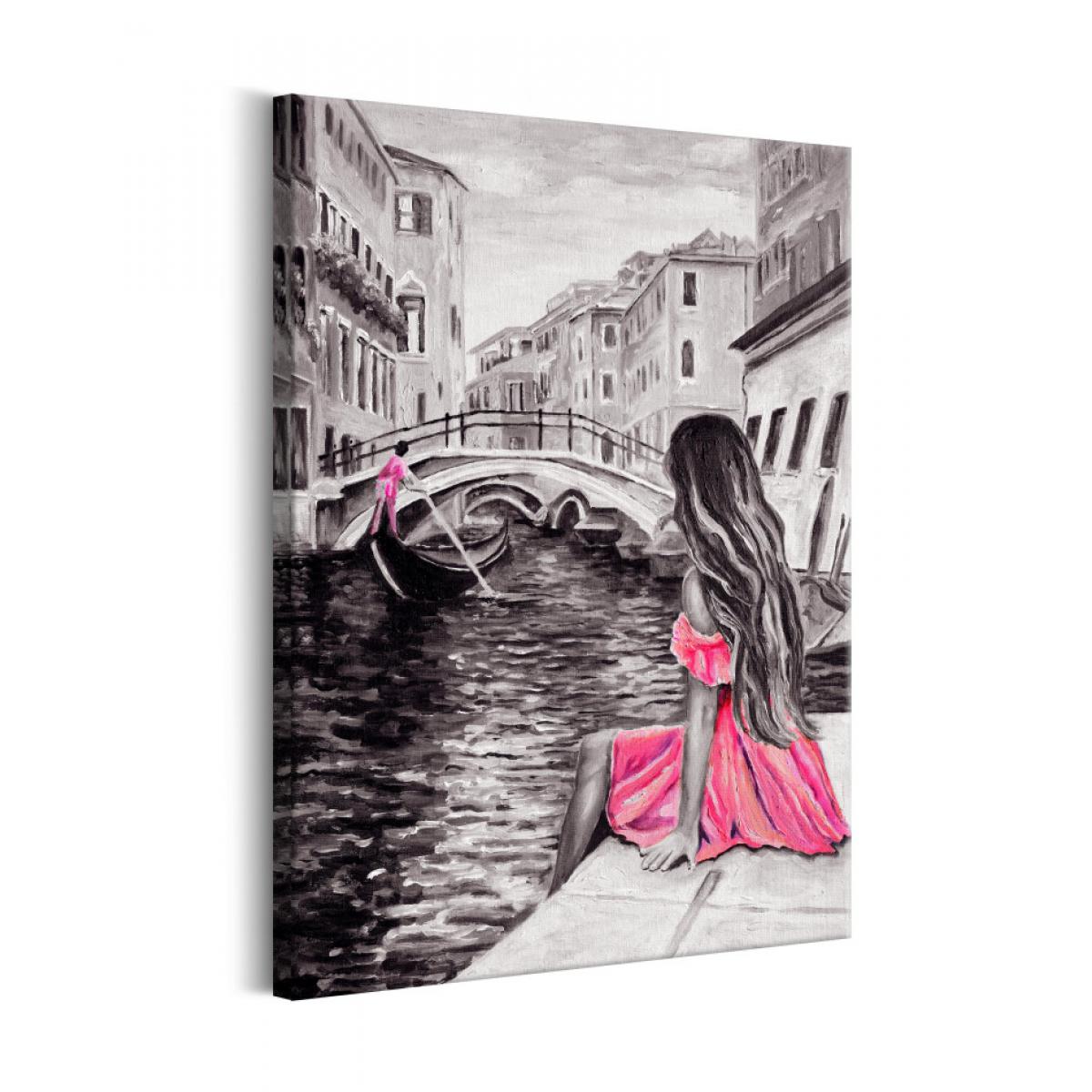 Artgeist - Tableau - Woman in Venice (1 Part) Vertical 60x90 - Tableaux, peintures
