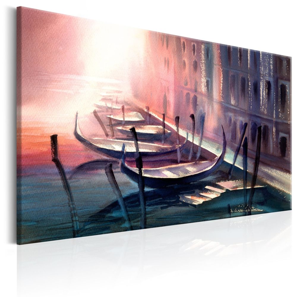Bimago - Tableau - Early Morning in Venice - Décoration, image, art | Villes | Venise | - Tableaux, peintures