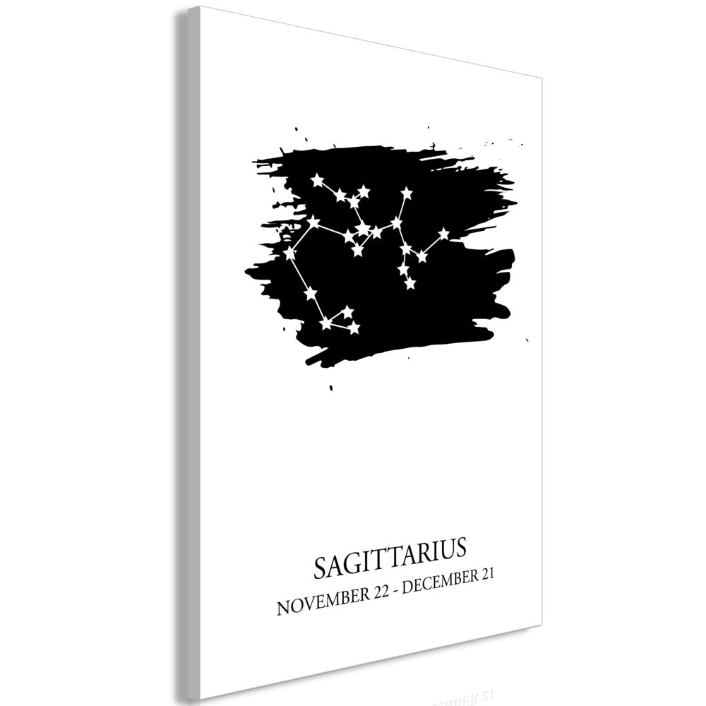 Bimago - Tableau - Zodiac Signs: Sagittarius (1 Part) Vertical - Décoration, image, art | - Tableaux, peintures
