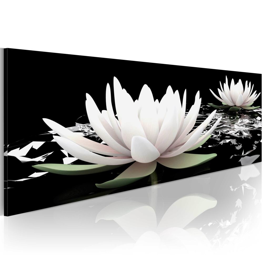 Bimago - Tableau - Lily cruise - Décoration, image, art | Abstraction | Fleurs et plantes | - Tableaux, peintures