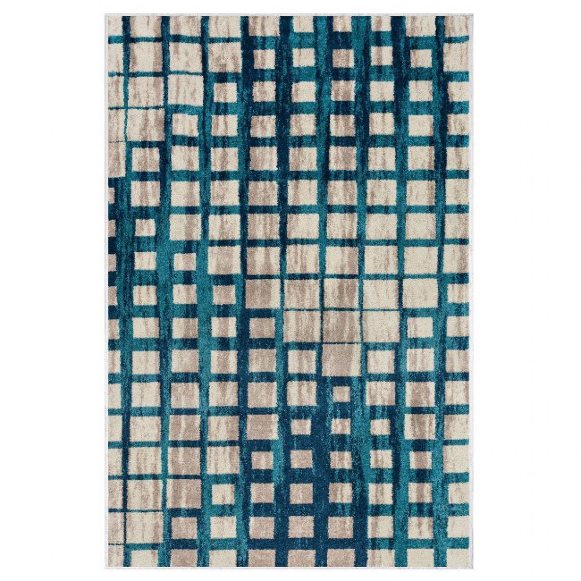 Homemania - Tapis d'ameublement Velvet 1 - Multicouleur - 160 x 230 cm - Tapis