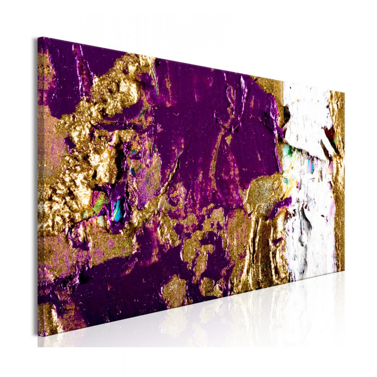 Artgeist - Tableau - Purple Wave (1 Part) Narrow 120x40 - Tableaux, peintures