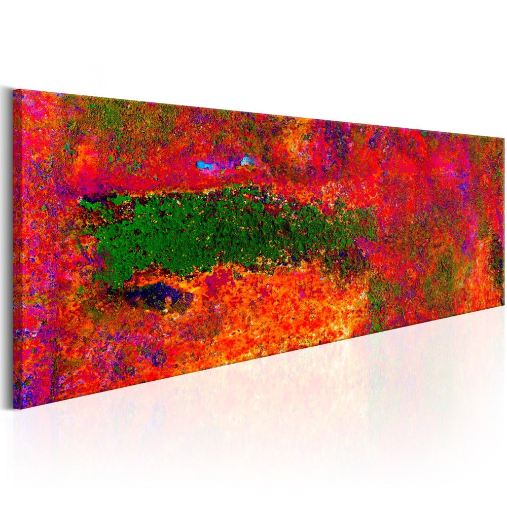 Bimago - Tableau | Red Desert | 150x50 | XL | Abstraction | Multicolores | | - Tableaux, peintures