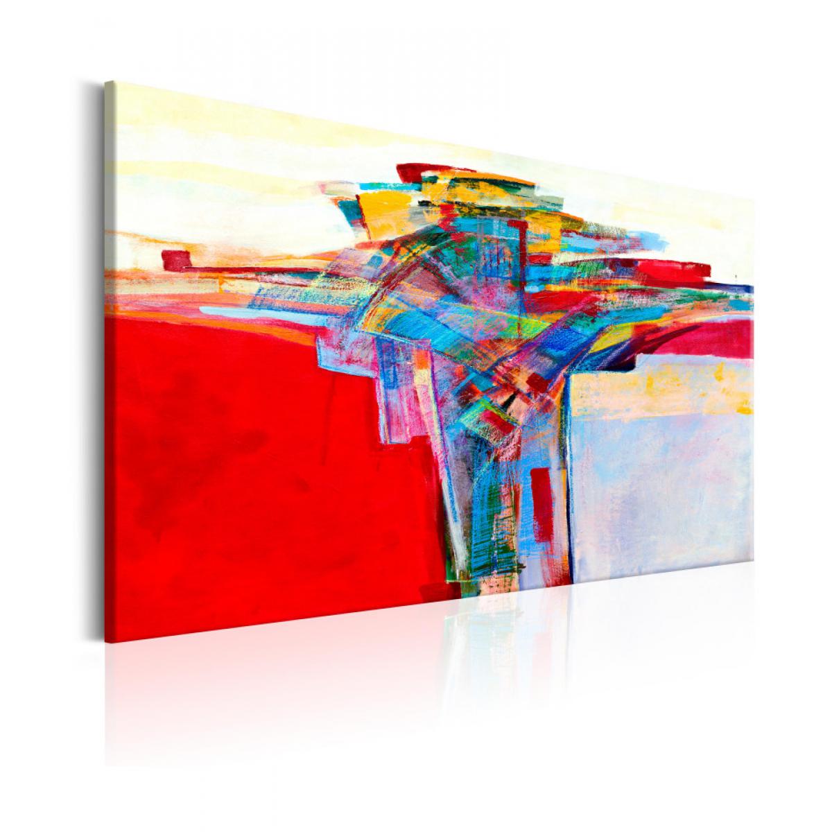 Artgeist - Tableau - Colourful Border 120x80 - Tableaux, peintures