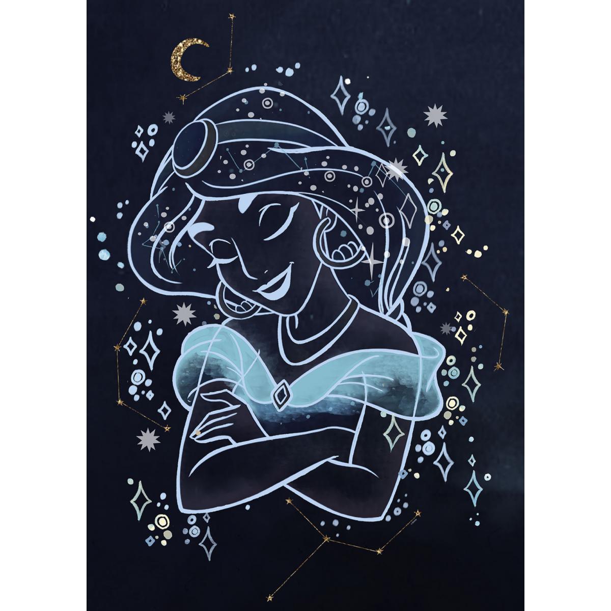 Komar - Poster Disney Aladdin - Jasmine rêveuse 30 cm x 40 cm - Affiches, posters