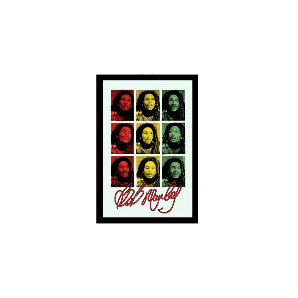 Sudtrading - Miroir rectangulaire sérigraphié Bob Marley - Miroirs