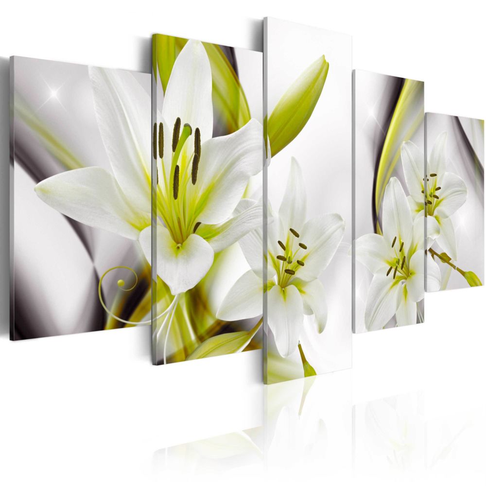 Bimago - Tableau - Fleur royale - Décoration, image, art | Fleurs | Lys | - Tableaux, peintures