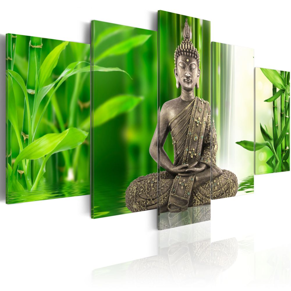 Bimago - Tableau - Bouddha méditant - Décoration, image, art | - Tableaux, peintures