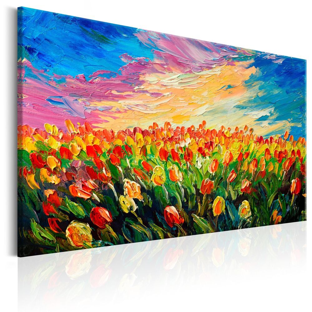 Bimago - Tableau - Sea of Tulips - Décoration, image, art | Fleurs | Tulipes | - Tableaux, peintures