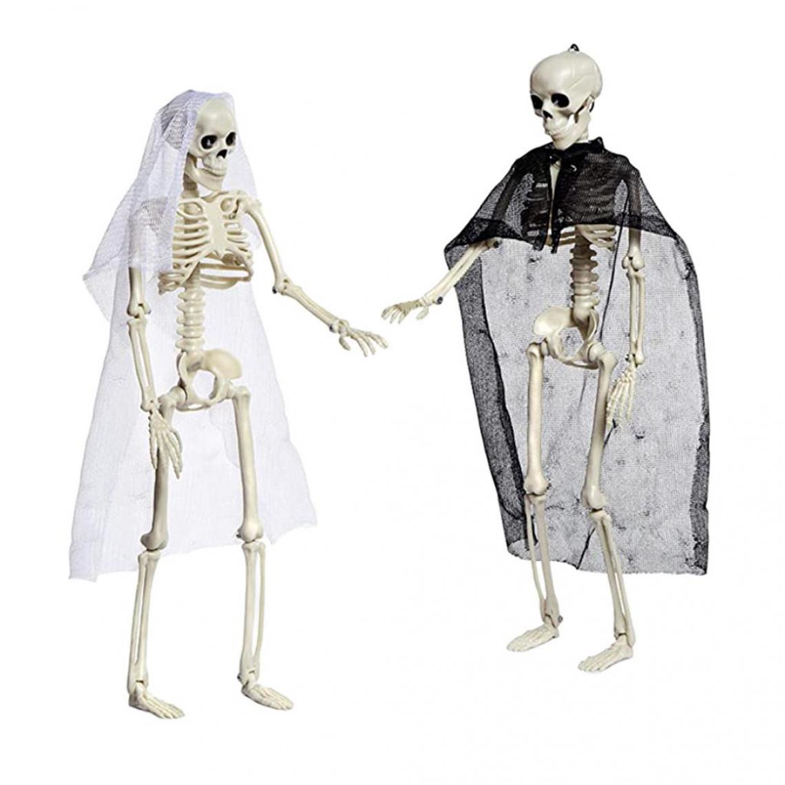 marque generique - Décor de fête d'halloween modèle squelette humain - Objets déco