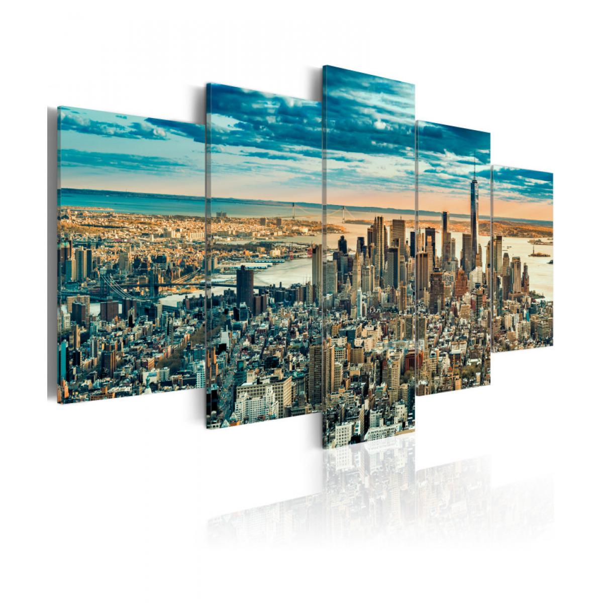 Artgeist - Tableau - NY: Dream City 100x50 - Tableaux, peintures