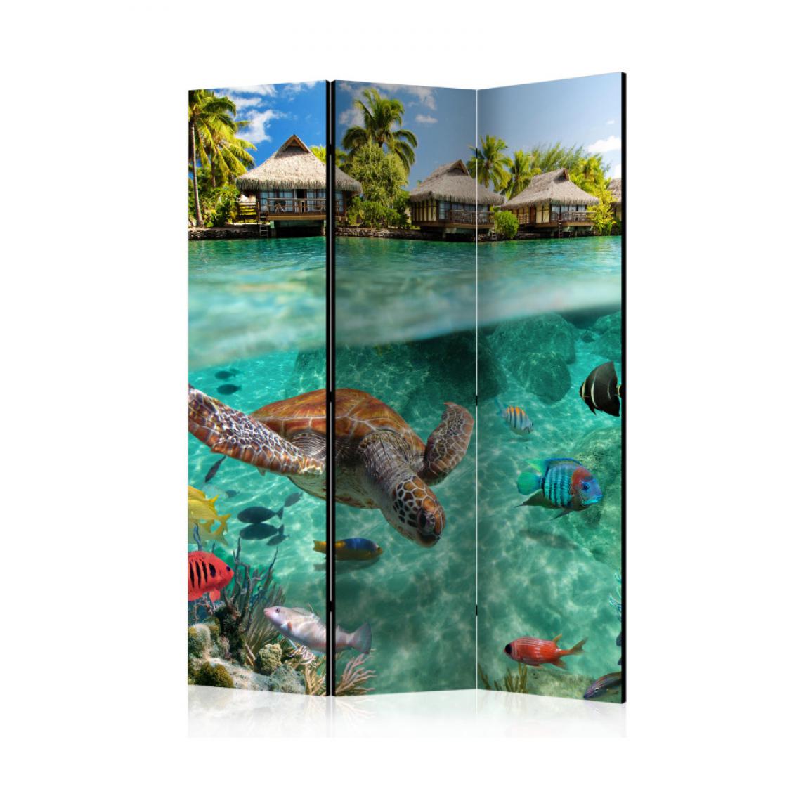 Artgeist - Paravent 3 volets - Under the surface of water [Room Dividers] 135x172 - Paravents