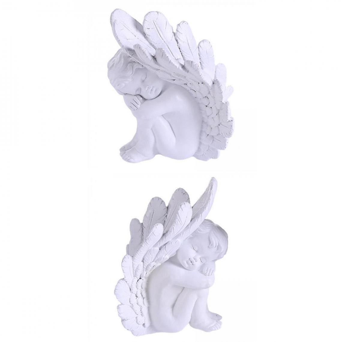 marque generique - Ornement de bureau mignon Cupid Angel Decor Crafts - Statues