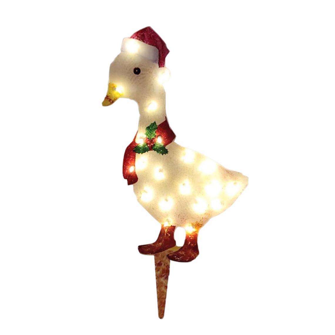 marque generique - canard de lumière de cour de décoration extérieure de noël - Décorations de Noël